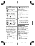 Предварительный просмотр 40 страницы Panasonic KX-PRW120AZ Operating Instructions Manual