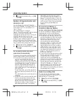 Предварительный просмотр 42 страницы Panasonic KX-PRW120AZ Operating Instructions Manual