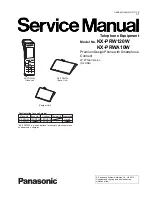 Preview for 1 page of Panasonic KX-PRW120W Service Manual