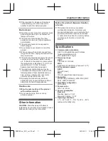 Предварительный просмотр 7 страницы Panasonic KX-PRW130C Operating Instructions Manual