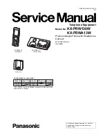 Panasonic KX-PRW130W Service Manual preview