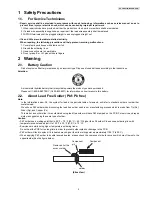 Предварительный просмотр 5 страницы Panasonic KX-PRW130W Service Manual