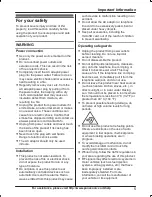 Preview for 5 page of Panasonic KX-PRX120 Quick Manual