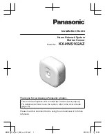 Preview for 1 page of Panasonic KX-PRX120AZ Installation Manual