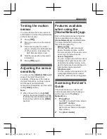 Preview for 15 page of Panasonic KX-PRX120AZ Installation Manual