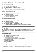 Предварительный просмотр 30 страницы Panasonic KX-PRX120C Operating Instructions Manual