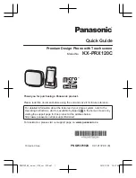 Preview for 1 page of Panasonic KX-PRX120C Quick Manual