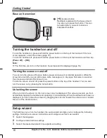 Preview for 16 page of Panasonic KX-PRX120E Quick Manual