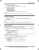 Preview for 21 page of Panasonic KX-PRX120E Quick Manual