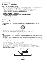 Предварительный просмотр 4 страницы Panasonic KX-PRX120W Service Manual