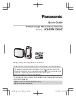 Panasonic KX-PRX150AZ Quick Manual preview