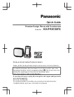 Panasonic KX-PRX150FX Quick Manual preview