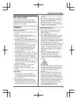 Preview for 5 page of Panasonic KX-PRX150FX Quick Manual