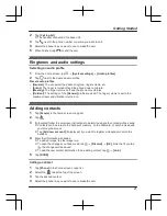 Preview for 21 page of Panasonic KX-PRX150FX Quick Manual