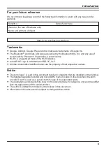 Preview for 5 page of Panasonic KX-PRX150FXB Operating Instructions Manual