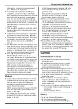 Preview for 7 page of Panasonic KX-PRX150FXB Operating Instructions Manual