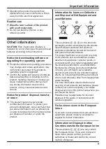 Preview for 9 page of Panasonic KX-PRX150FXB Operating Instructions Manual