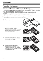 Preview for 14 page of Panasonic KX-PRX150FXB Operating Instructions Manual