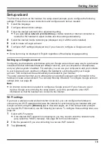 Preview for 19 page of Panasonic KX-PRX150FXB Operating Instructions Manual