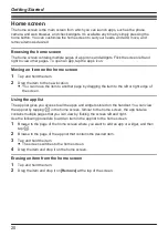 Preview for 20 page of Panasonic KX-PRX150FXB Operating Instructions Manual