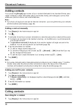 Preview for 30 page of Panasonic KX-PRX150FXB Operating Instructions Manual