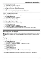 Preview for 33 page of Panasonic KX-PRX150FXB Operating Instructions Manual