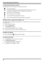 Preview for 34 page of Panasonic KX-PRX150FXB Operating Instructions Manual