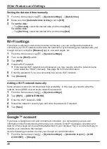 Preview for 46 page of Panasonic KX-PRX150FXB Operating Instructions Manual