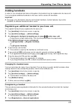 Preview for 49 page of Panasonic KX-PRX150FXB Operating Instructions Manual