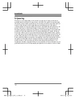 Предварительный просмотр 46 страницы Panasonic KX-PRXA10EXW Installation Manual