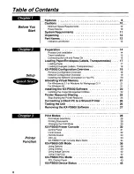 Предварительный просмотр 6 страницы Panasonic KX-PS600 Operating Instructions Manual