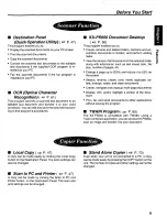 Preview for 9 page of Panasonic KX-PS600 Operating Instructions Manual