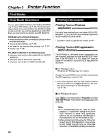 Preview for 28 page of Panasonic KX-PS600 Operating Instructions Manual