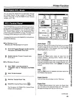 Предварительный просмотр 43 страницы Panasonic KX-PS600 Operating Instructions Manual