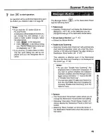 Предварительный просмотр 49 страницы Panasonic KX-PS600 Operating Instructions Manual