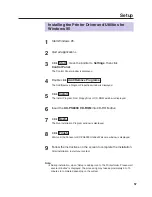 Preview for 57 page of Panasonic KX-PS8000 Operating Instructions Manual