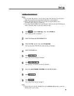 Preview for 61 page of Panasonic KX-PS8000 Operating Instructions Manual