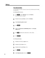 Preview for 64 page of Panasonic KX-PS8000 Operating Instructions Manual