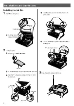 Предварительный просмотр 4 страницы Panasonic KX-PW100CL Quick Reference Manual