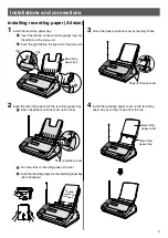 Предварительный просмотр 5 страницы Panasonic KX-PW100CL Quick Reference Manual