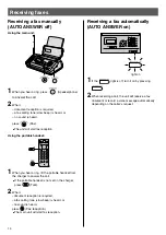 Предварительный просмотр 14 страницы Panasonic KX-PW100CL Quick Reference Manual