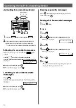 Предварительный просмотр 16 страницы Panasonic KX-PW100CL Quick Reference Manual