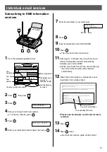 Предварительный просмотр 19 страницы Panasonic KX-PW100CL Quick Reference Manual