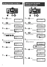 Preview for 8 page of Panasonic KX-PW101CL Quick Reference Manual