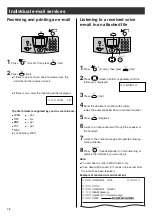 Preview for 28 page of Panasonic KX-PW101CL Quick Reference Manual