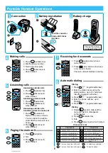 Preview for 6 page of Panasonic KX-PW11CLH Quick Reference Manual