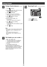 Preview for 12 page of Panasonic KX-PW12CL, KX-PW12CLW, KX-PW22 Quick Reference Manual