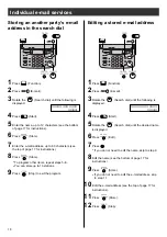 Предварительный просмотр 18 страницы Panasonic KX-PW16CL Quick Reference Manual