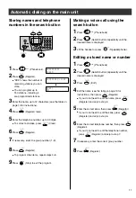 Preview for 11 page of Panasonic KX-PW301DL Quick Reference Manual