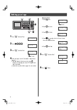 Предварительный просмотр 8 страницы Panasonic KX-PW320DL Quick Reference Manual